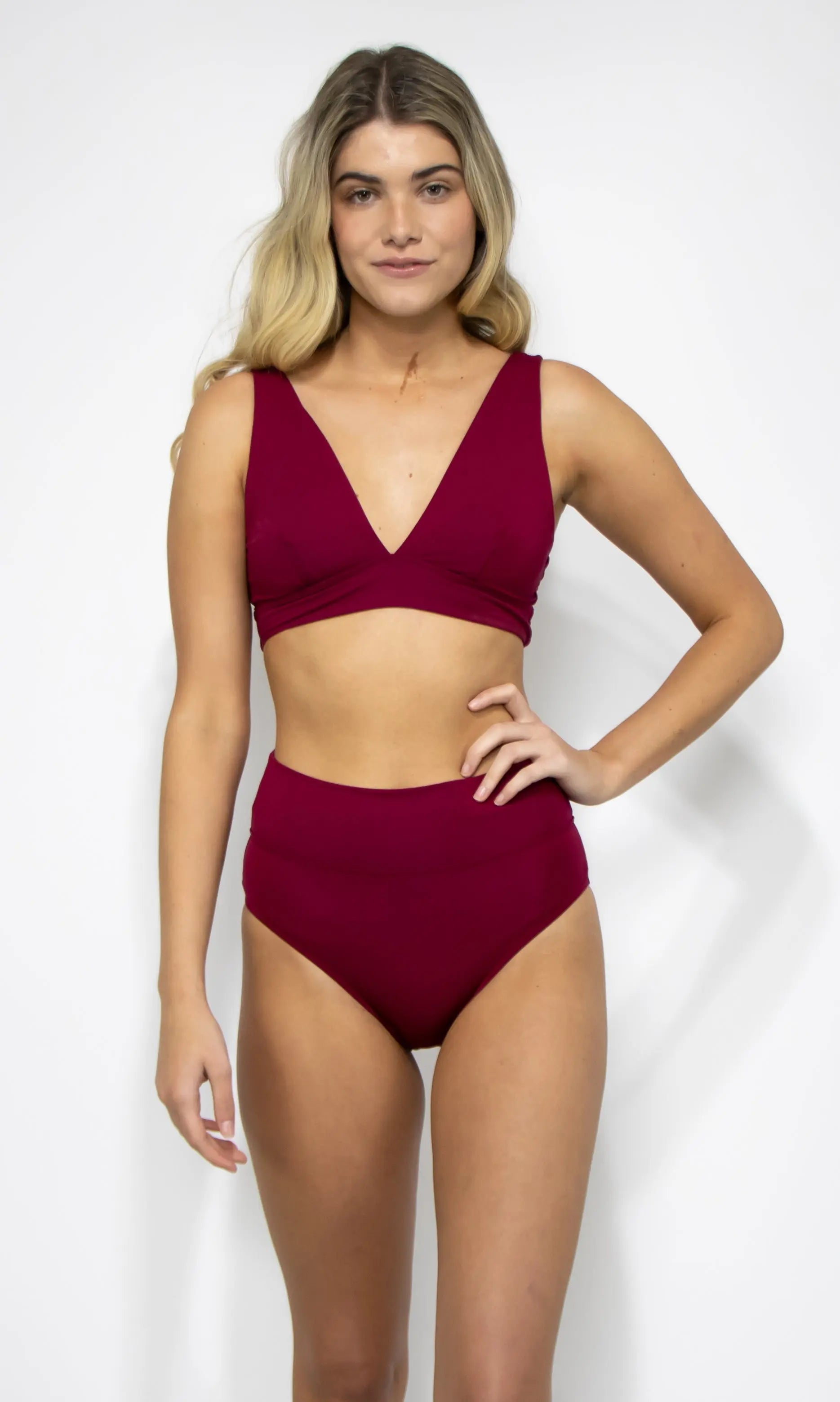 Ella High Waisted Underwear - Clearance Colours evoe australia