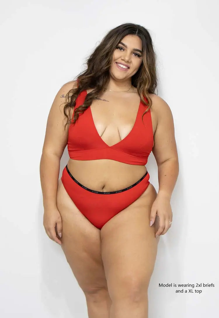 Mia Hipster Brief - Clearance Colours evoe australia