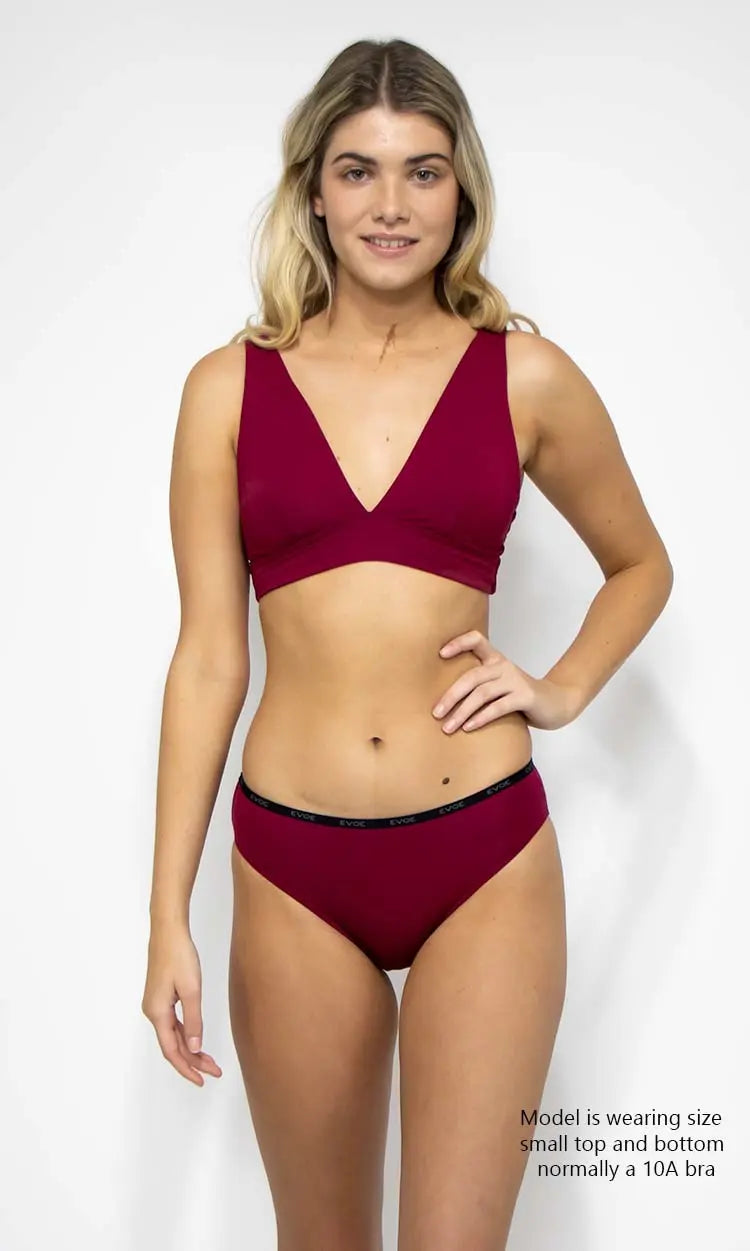 Mia Hipster Brief - Clearance Colours evoe australia